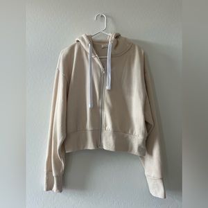 Cropped Zip-Up Jacket